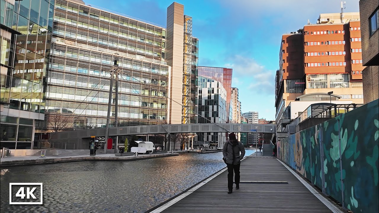 Relaxing London Walk 🌞 Little Venice to Paddington Basin | 4K Travel & ASMR