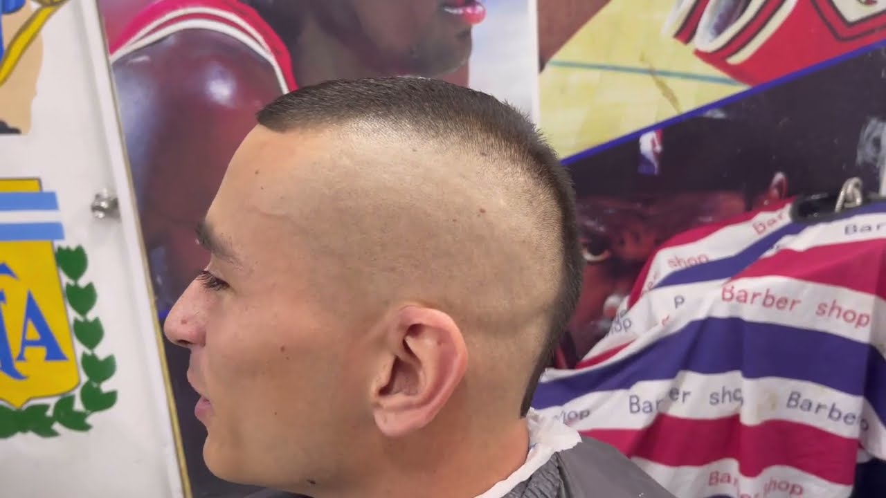 Cómo hacer una cresta moderna tutorial de barbería corte 