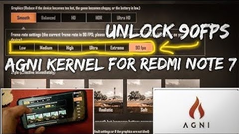 HOW TO FLASH AGNI KERNEL IN REDMI NOTE 7/7S 🔥 | UNLOCK 90 FPS FOR PUBG IN REDMI NOTE 7/7S PROOF | ❤️