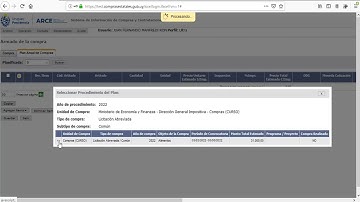 SICE - Armado de compras comunes
