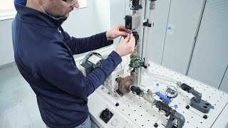 Industrial Pumps Learning Solution: Real-time assembly of a typical setup