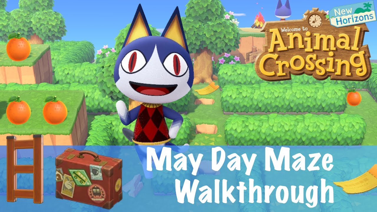 Animal Crossing New Horizons May Day Maze Complete Walkthrough 2021