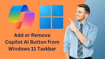 How to Hide or Remove Copilot AI Button from Windows 11 Taskbar | GearUpWindows Tutorial