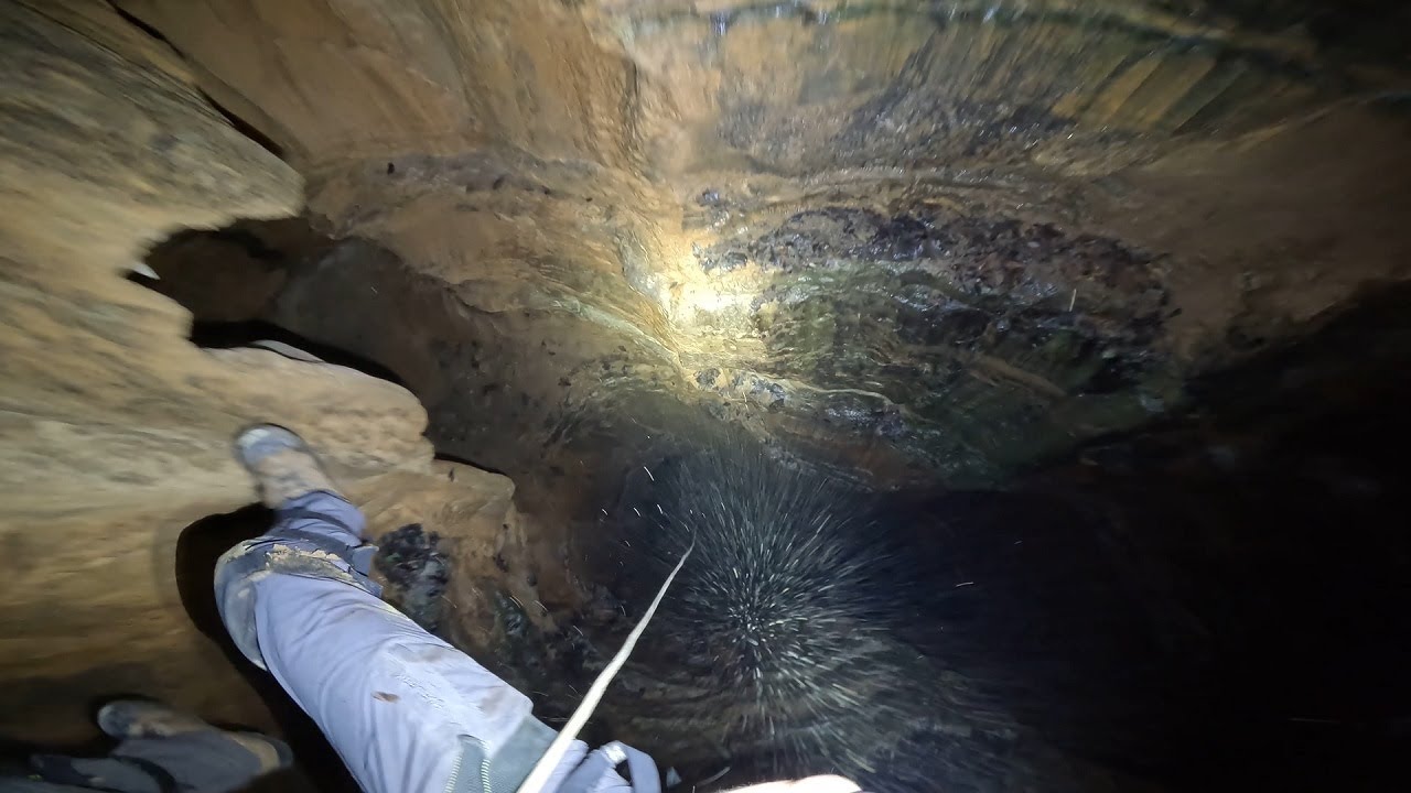 Home Owner Finds Deep Cave And We Explore It - YouTube