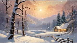 Ambience |Snowy Winter |Forest Birds Sound &Bird Singing for Sleeping (3)