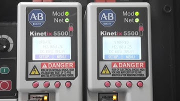 Kinetix 5500 Display While Downloading