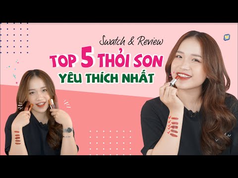 Top 5 Thỏi Son & Mầu Son Không Bao Giờ Hết Hot Giá Học Sinh