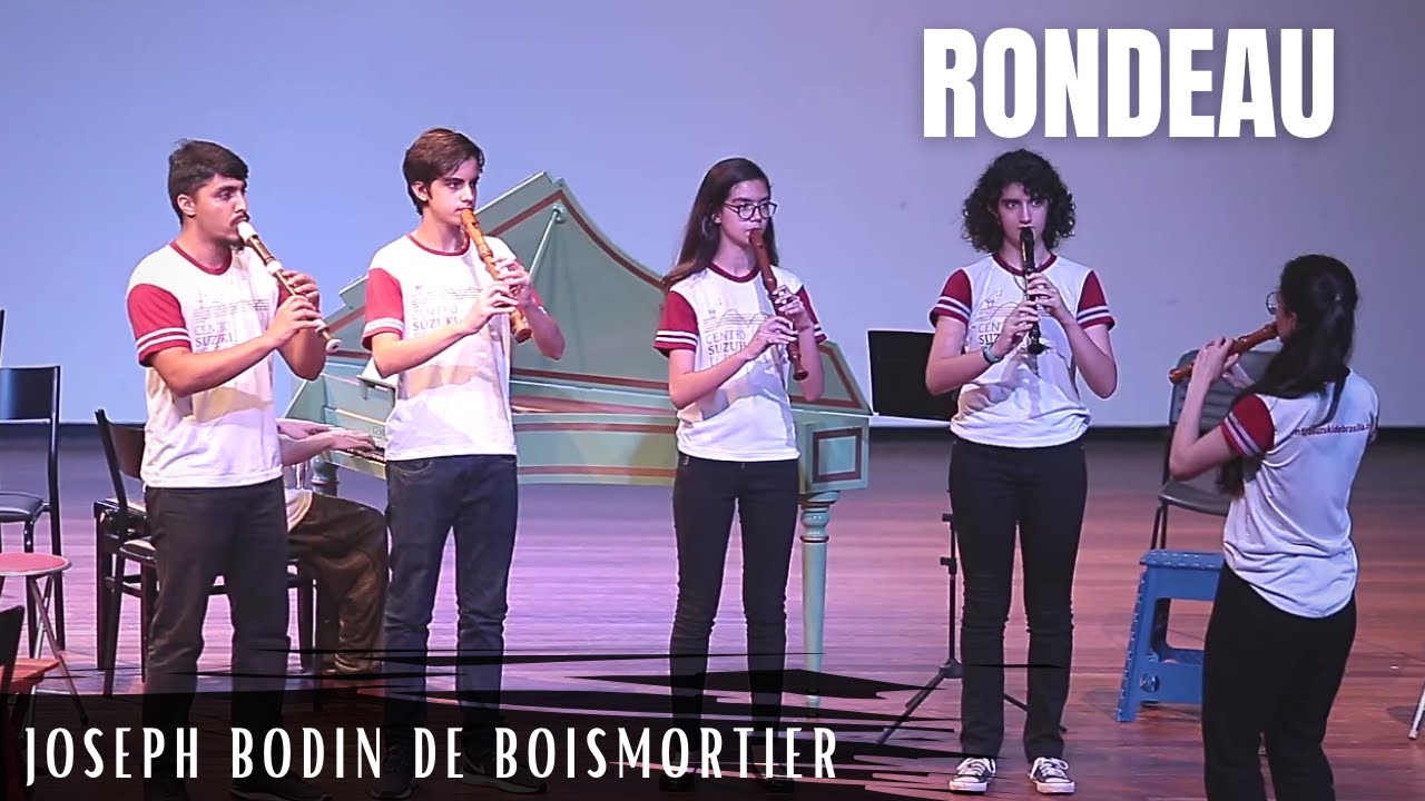 Rondeau 🎜 Recorder/Flute Flauta Doce Suzuki Method YouTube