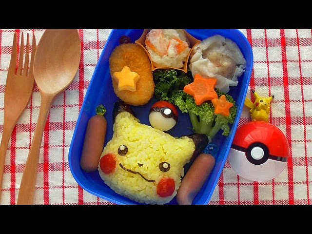 Pokemon Bento Lunch Box Kyaraben Pokemon Go ポケモンキャラ弁簡単 ポケモン弁当 ポケモンｇｏ Youtube