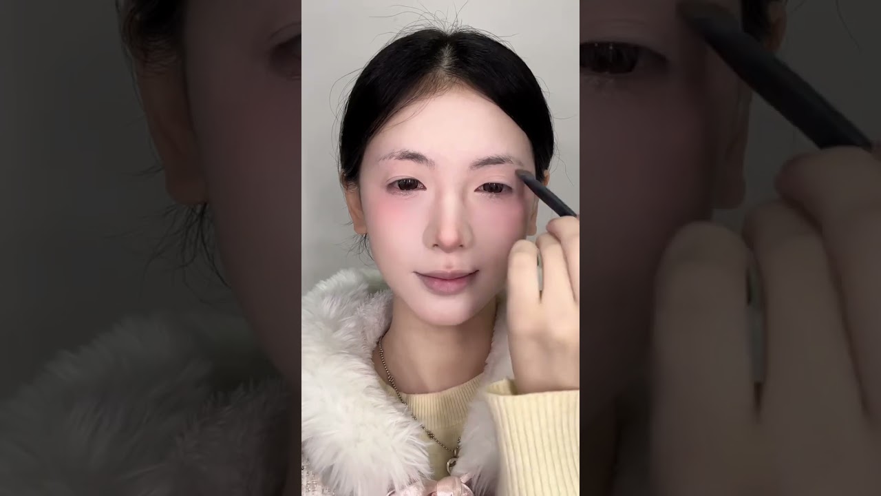 dreamy pink and purple bjd makeup