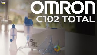 Небулайзер Omron C102 Total  огляд та розпаковка