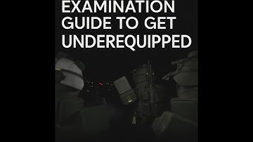 How to Get the "UNDEREQUIPPED" Badge in Examination - Full Step-by-Step Guide (1st Try! Roblox)
