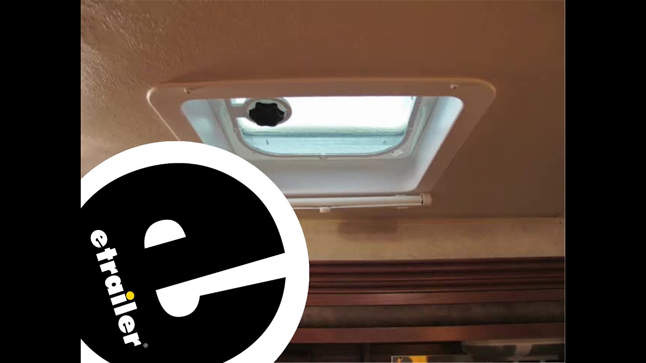 etrailer | Review of the Camco Lights Out Retractable Shade for RV Roof Vents