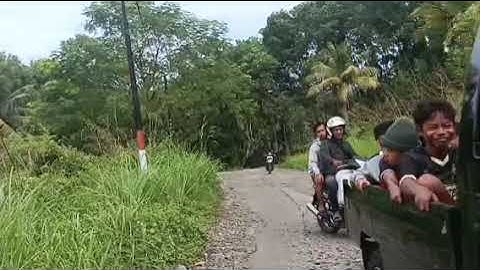 Perjalan Bergelombang Jalur Cijayana