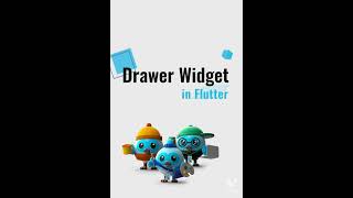 drawer widget in flutter | flutter widgets (part 3)