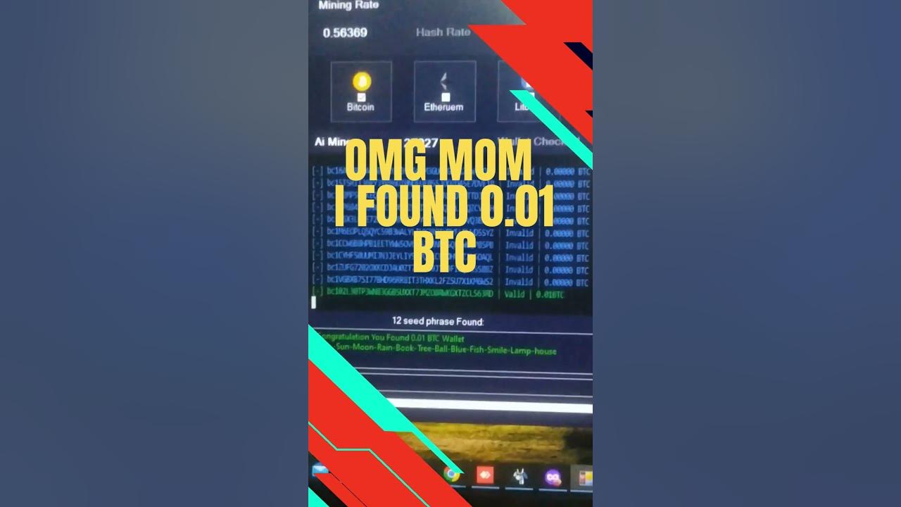 How i hack 0 01 btc in 60 mins with infinity wallet ai miner software 