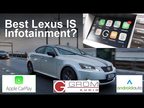 Apple CarPlay Lexus IS 350 - GROM VLine 2 Review (Wireless CarPlay in description)