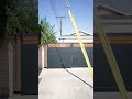 From termite damage to a clean aluminum fence upgrade. #shorts