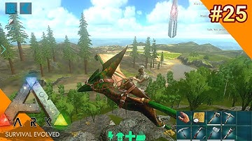 FLYING MOUNT & VOLCANO EXPLORATION! - ARK Survival Evolved Mobile Gameplay Part #25