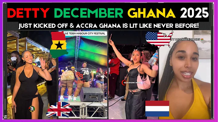 🇬🇭🇺🇸 DETTY DECEMBER GHANA 2025 JUST KICKED OFF & ACCRA GHANA IS L!!TTT LIKE NEVER BEFORE | Kamma Dyn