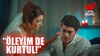 Hayat ve Murat'ın kabusları andıran gecesi! | Aşk Laftan Anlamaz