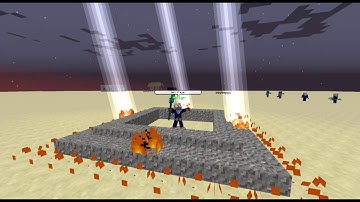 Minecraft Custom NPCs 1.12 Wizard blast