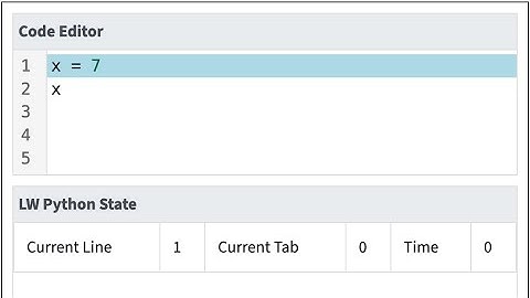 Python Expressions: Evaluating a Variable