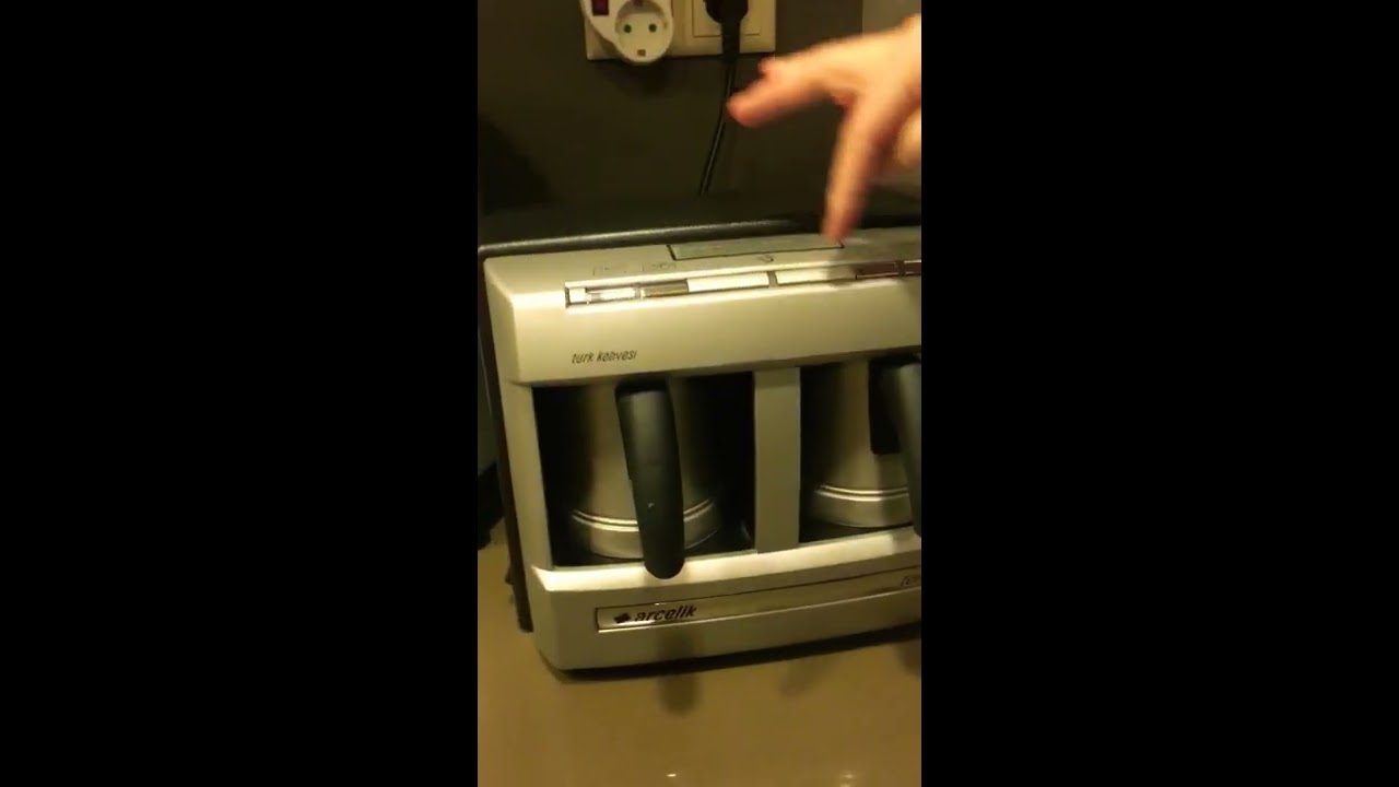 Arçelik Telve Türk Kahve Makinesi YouTube