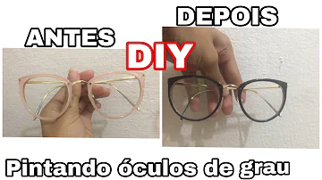 Como fazer voltar o brilho da armação do óculos?