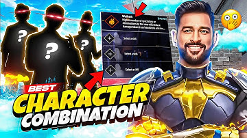 🔥OVERPOWER CHARACTER SKILL COMBINATION FOR CS-RANK IN GARENA FREE FIRE || FIREEYES GAMING