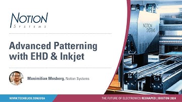 Notion Systems | Advanced Patterning with EHD and Inkjet