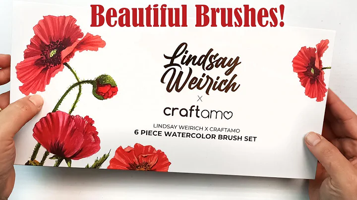 I Bought Lindsay Weirich's Watercolor Brushes! Unb...