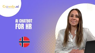 AI-chatbot for HR - https://crowdy.ai/no/