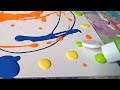 Risky Mix | Satisfying Acrylic Painting | Easy Techniques | Abstract Art # 19