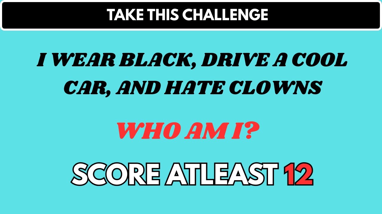 Culture Riddles 30 Pop Culture Riddles with Answers | Ultimate Brain Challenge! - YouTube