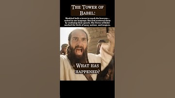 The Tower of Babel: When Language Divided the World