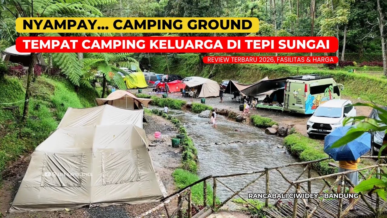 NYAMPAY CAMPING GROUND | REVIEW TERLENGKAP & TERBARU DARI FASILITAS - HARGA SEWA CAMP DI CIWIDEY