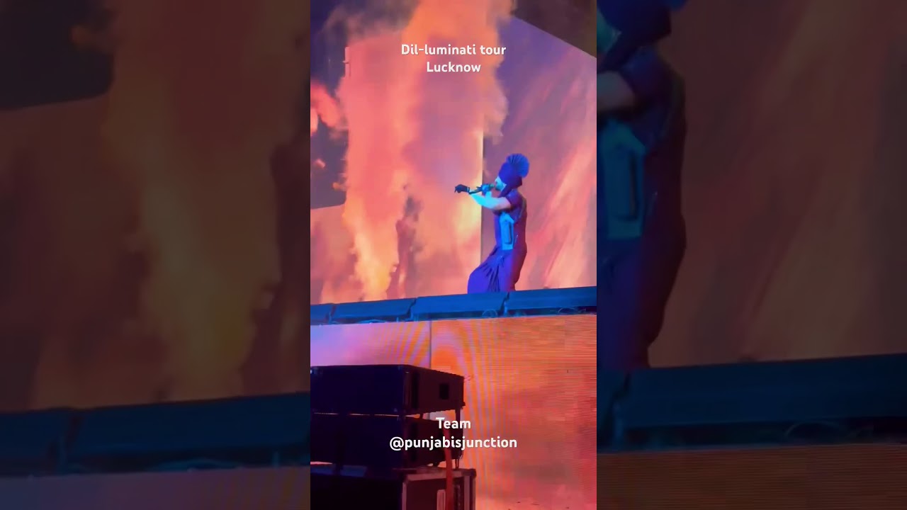 Dil-luminati tour lucknow 2024 ❤️