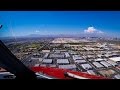 Cockpit Views Airbus A330 into Las Vegas
