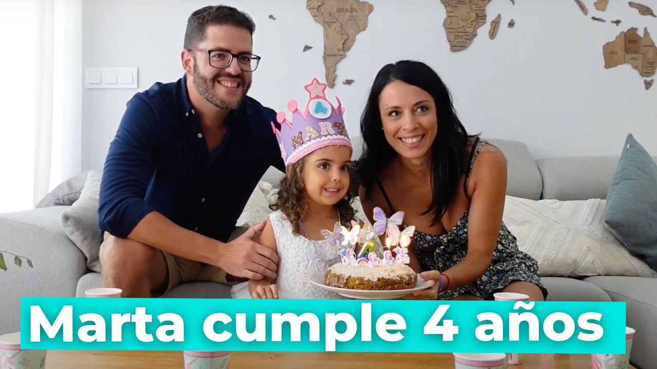 ¡Marta cumple 4 años! Le encantan sus regalos 🎁 (Septiembre 2023)