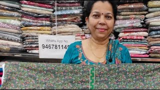 Suits with Rajesh is Ganga brand cotton suits order no 9467811455 Hisar