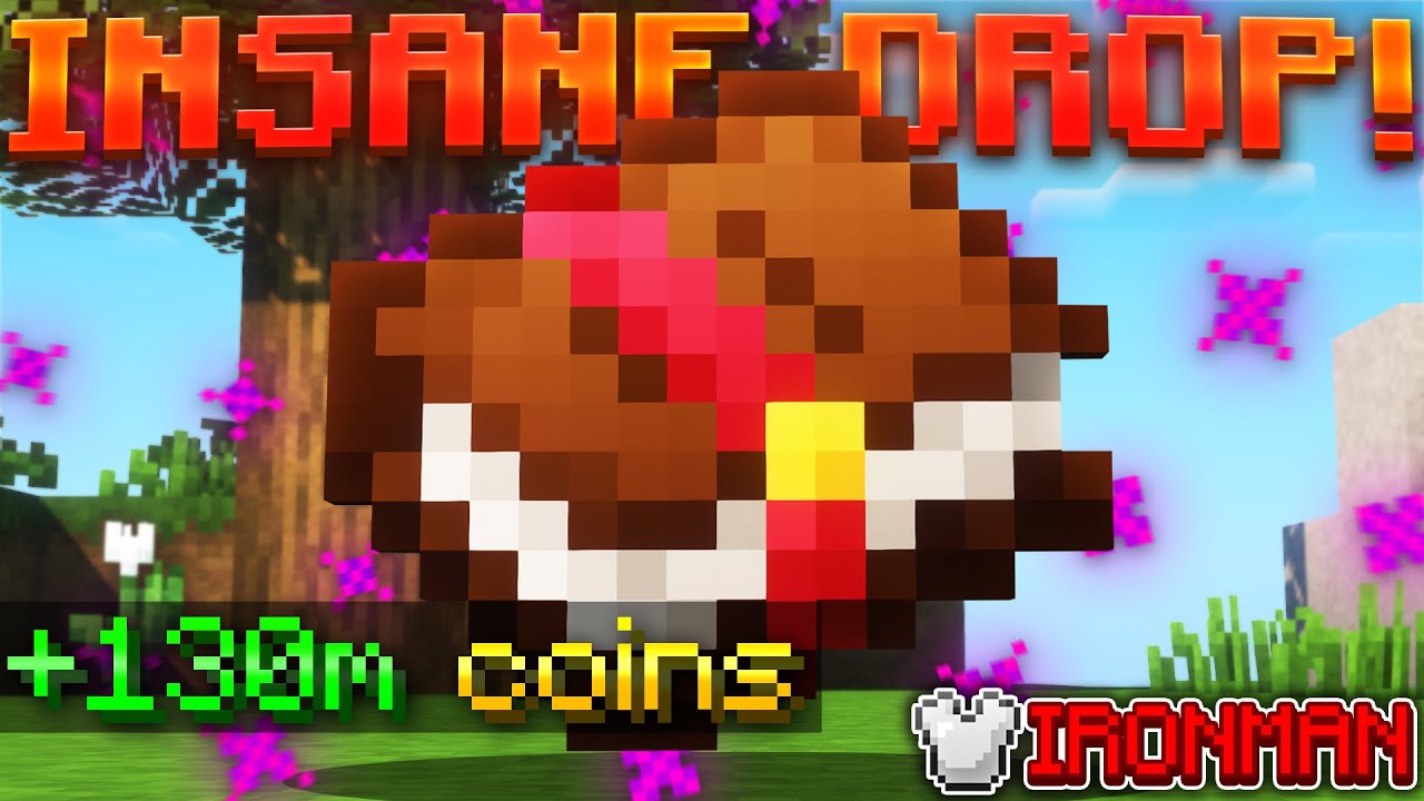 My luck is INSANE... (Hypixel Skyblock Ironman) Ep.841