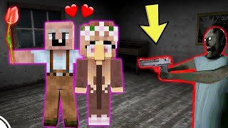 БАБУШКА ГРЕННИ УЗНАЛА СЕКРЕТ ЛЮБВИ GRANDPA В МАЙНКРАФТ   НУБИК В MINECRAFT ТРОЛЛИНГ ЛОВУШКА GRANNY