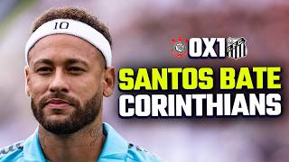 SANTOS BATE CORINTHIANS E ABEL PERDE O CONTROLE DE NOVO - VARzea