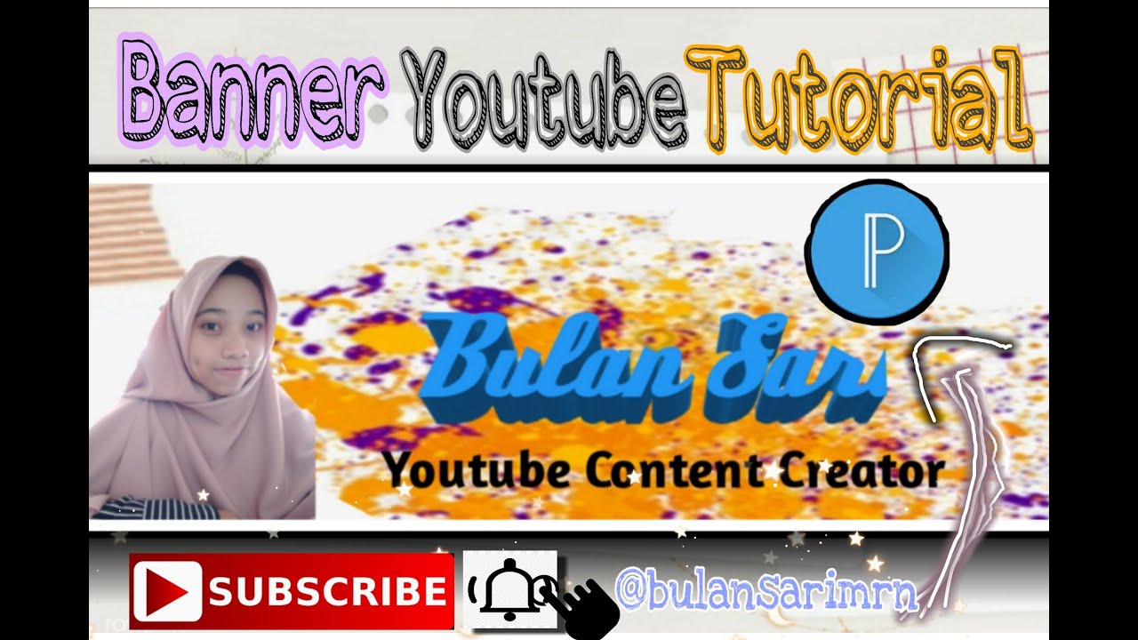 CARA MEMBUAT BANNER YOUTUBE UNTUK PEMULA - YouTube