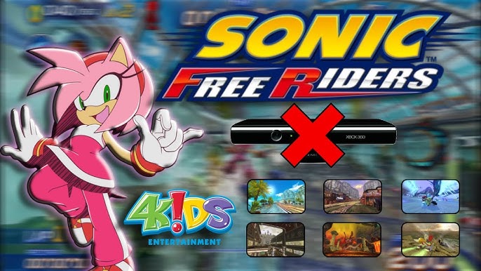 Jogo Sonic Free Riders é na Dino Games - Dino Games