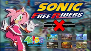 Sonic Free Riders: No Kinect Patch - Amy Rose (Heroes Cup) + 4kids Voices!