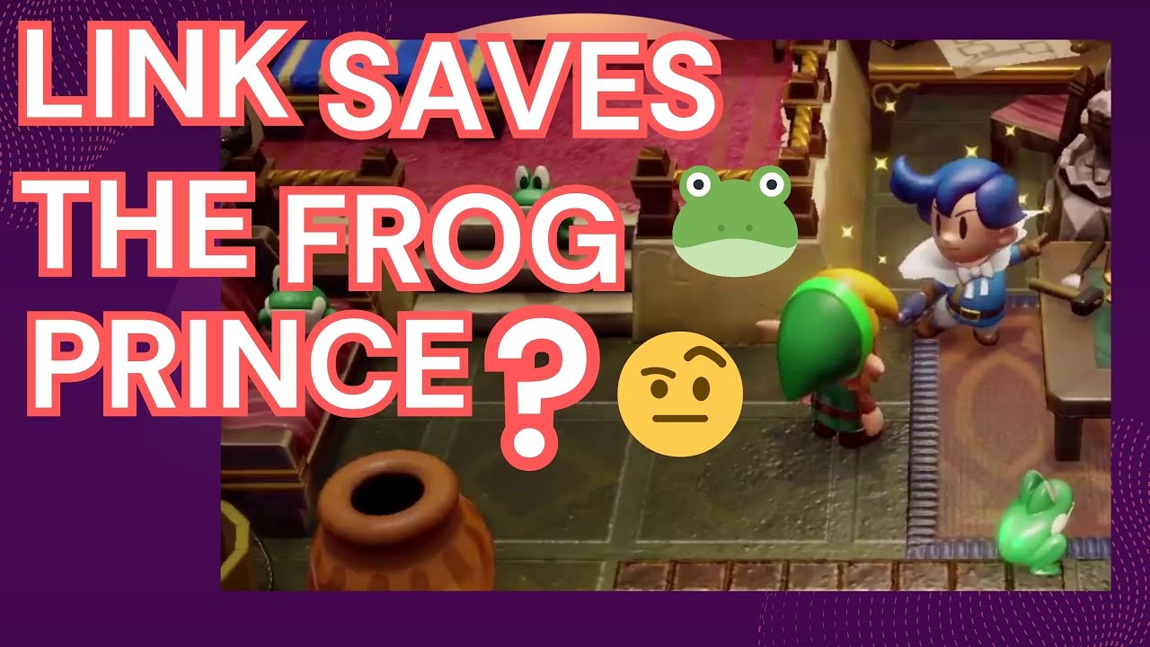 The Frog Prince Is In A Legend Of Zelda Game 🤔 (The Legend Of Zelda ...