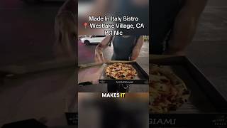 Nic n Eli Pizza Review Made In Italy Bistro, Westlake Village CA #pizzareview #pizzalover #pizza