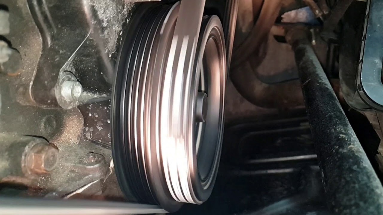 Mazda MX5 NB 1998 main pulley woble YouTube